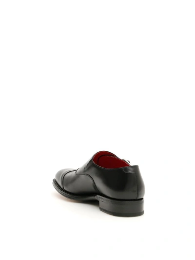 Shop Alexander Mcqueen Monk Shoes In Black (black)