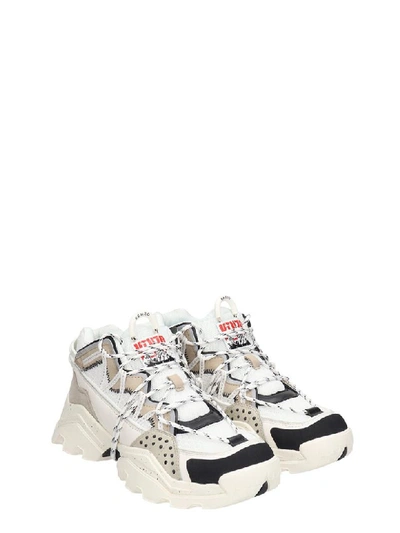 Shop Kenzo Inka Sneakers In White Tech/synthetic