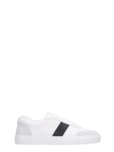 Shop Axel Arigato Dunk Sneakers In White Leather