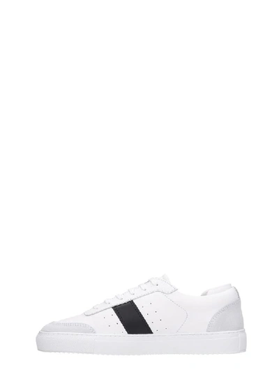 Shop Axel Arigato Dunk Sneakers In White Leather