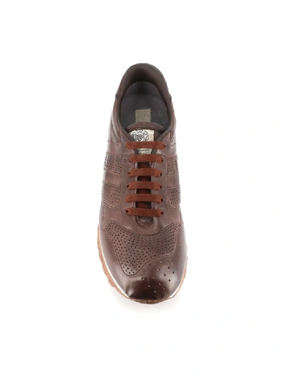 Shop Alberto Fasciani Sneakers Sport 50000 In Brown