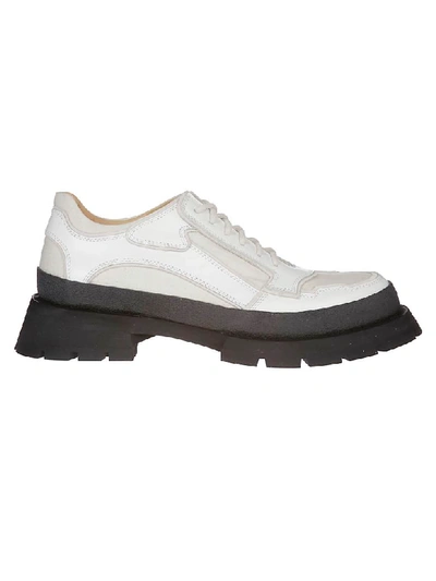 Shop Jil Sander Chunky Shoes In Black White