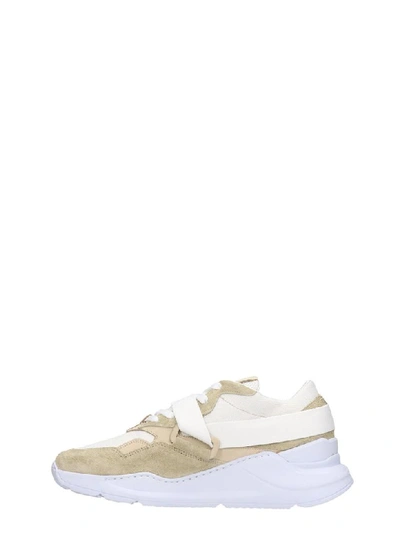 Shop Ih Nom Uh Nit Sneakers In Beige Suede And Fabric