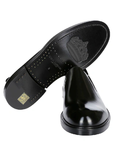 Shop Dolce & Gabbana Formal Classic Loafers In Black