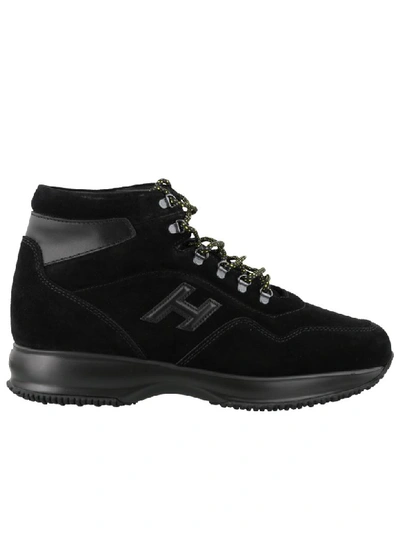 Shop Hogan Boots Interactive In Black