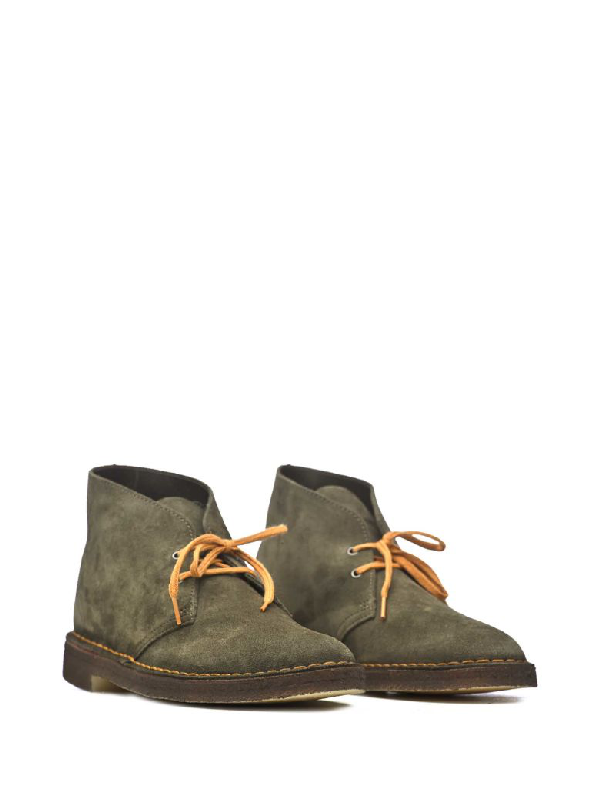clarks tobacco suede