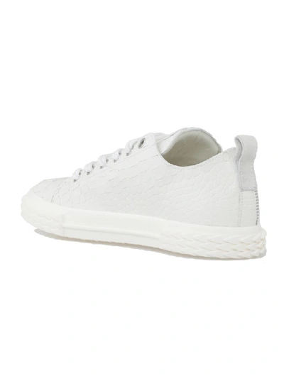 Shop Giuseppe Zanotti Blabber Sneaker In White