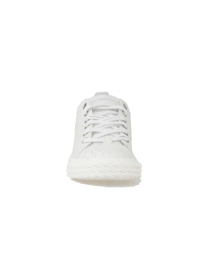 Shop Giuseppe Zanotti Blabber Sneaker In White