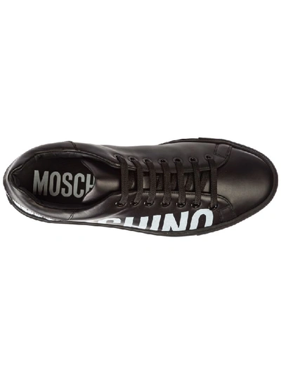 Shop Moschino Lucy Sneakers In Nero