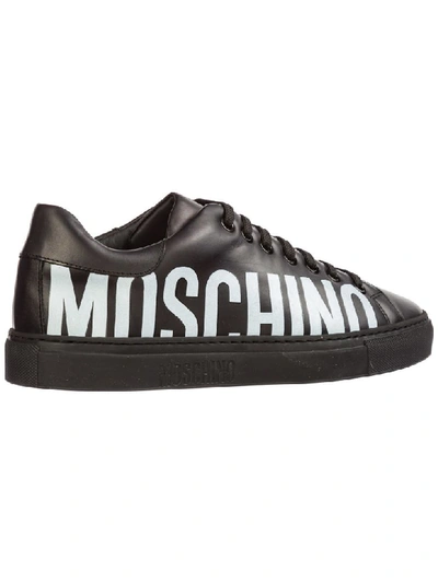 Shop Moschino Lucy Sneakers In Nero
