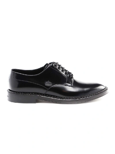 Shop Dolce & Gabbana Derby Shoe In Nero