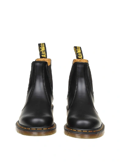 Shop Dr. Martens' Dr. Martens Ankle Boot 2976 In Black Leather