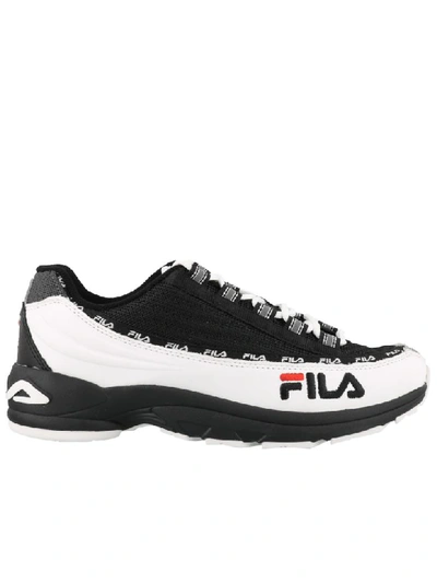 Shop Fila Dstr97 Sneakers In Black