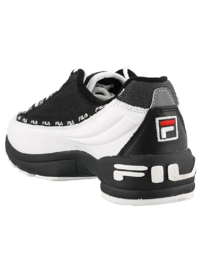 Shop Fila Dstr97 Sneakers In Black