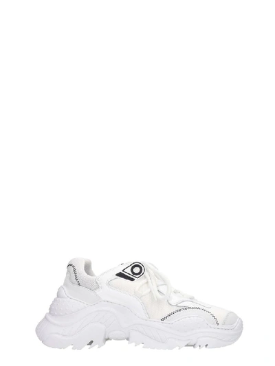 Shop N°21 Sneakers In White Tech/synthetic