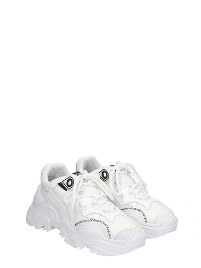 Shop N°21 Sneakers In White Tech/synthetic