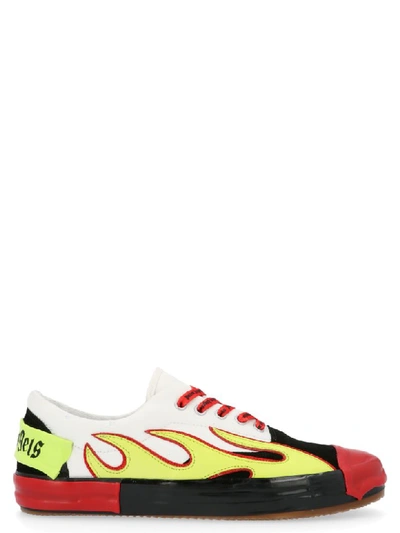 Shop Palm Angels Flame Shoes In Multicolor