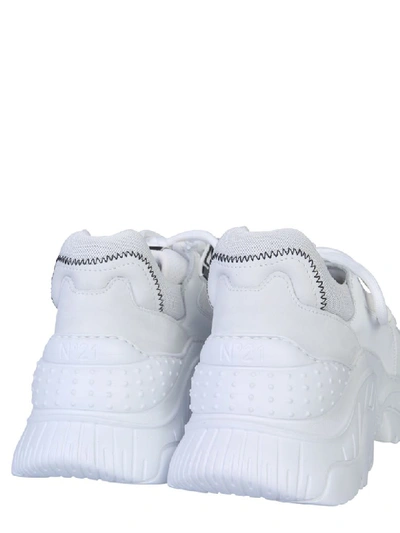 Shop N°21 Billy Sneaker In Bianco