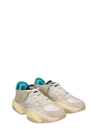 Shop Puma Alteration Sneakers In Beige Suede And Leather