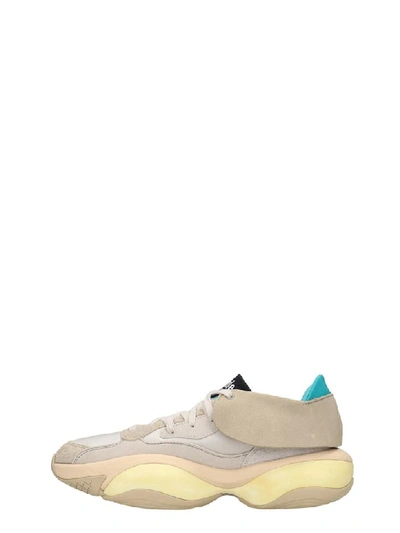 Shop Puma Alteration Sneakers In Beige Suede And Leather
