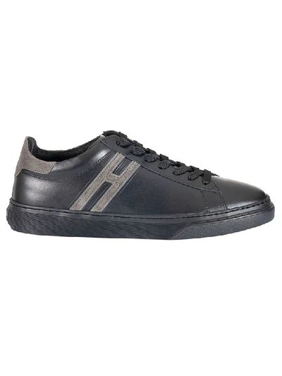 Shop Hogan H365 Sneakers In Black