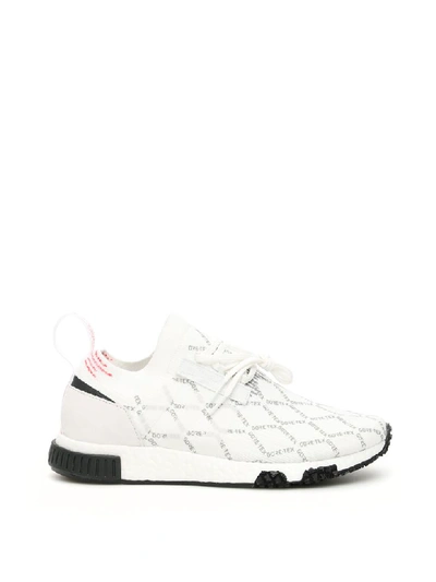 Shop Adidas Originals Nmd Racer Gtx Sneakers In Ftwwht Ftwwht Shored (white)