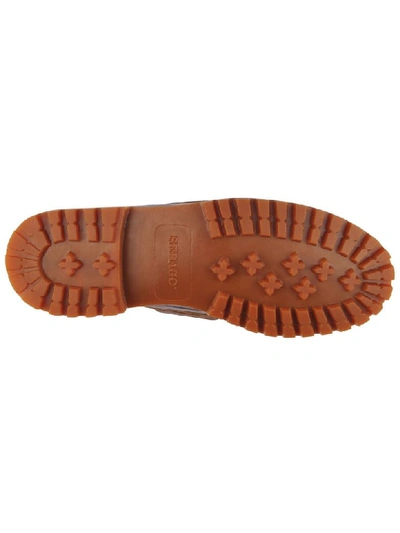 Shop Sebago Loafer Leather Ranger Waxy Millerain In Brown