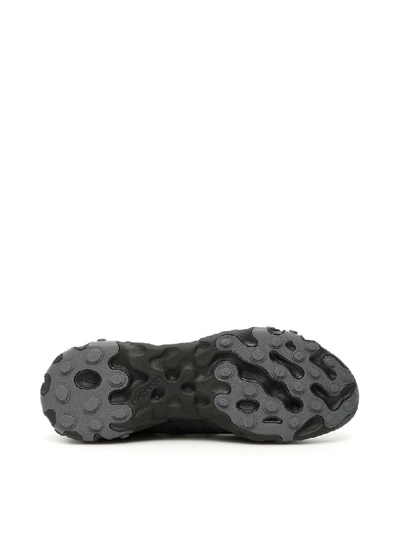 Nike React Element 55 Sneakers In Black Dark Grey (black)