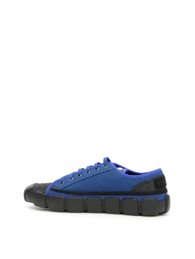 Shop Moncler 5 Bradley Sneakers In Blu (black)