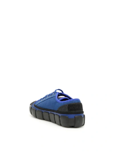 Shop Moncler 5 Bradley Sneakers In Blu (black)