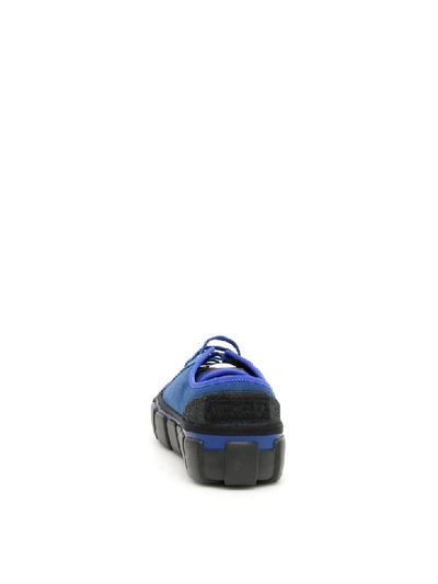 Shop Moncler 5 Bradley Sneakers In Blu (black)
