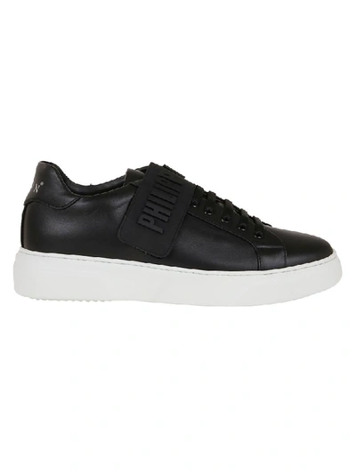 Shop Philipp Plein Lo-top Sneaker In Black