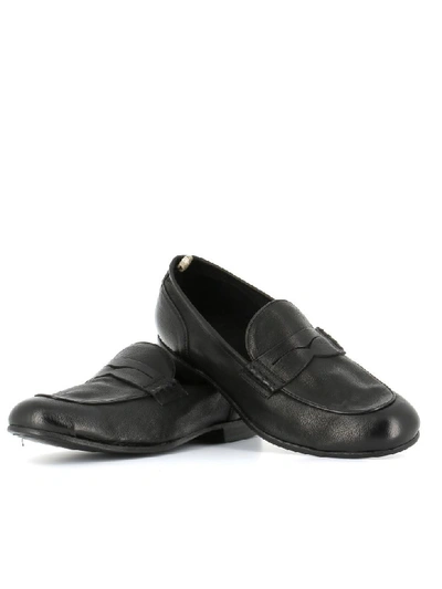 Shop Officine Creative Loafers Bilt/001 In Black
