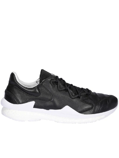 Shop Y-3 Adizero Runner Sneakers In Black