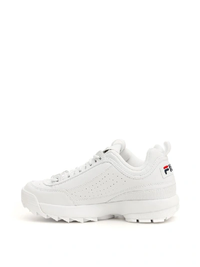 Shop Fila Disruptor Sneakers In White (white)