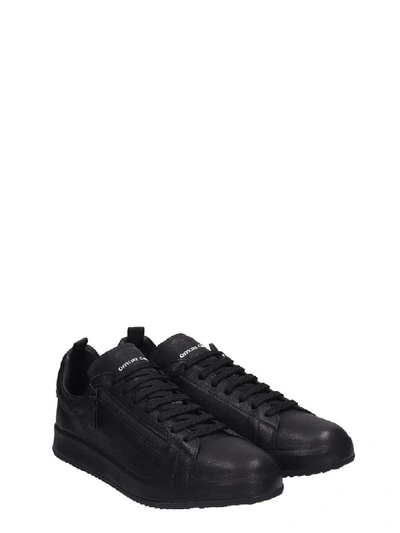 Shop Officine Creative Ace Sneakers In Black Leather