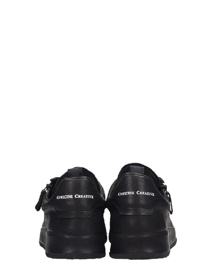 Shop Officine Creative Ace Sneakers In Black Leather
