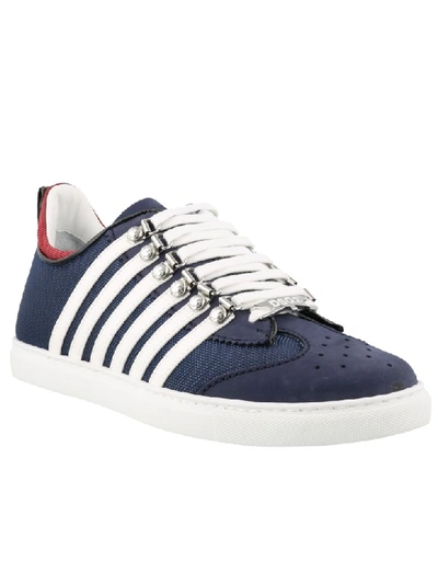 Shop Dsquared2 251 Sneakers In Blue