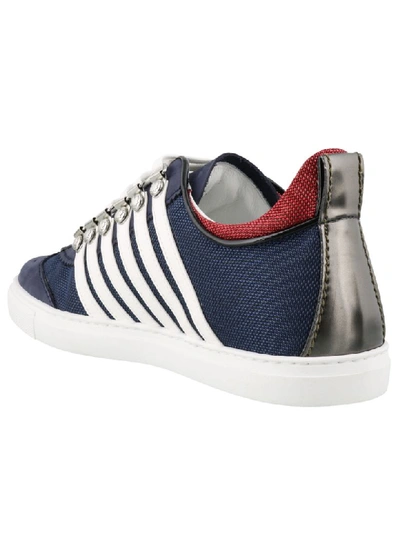 Shop Dsquared2 251 Sneakers In Blue