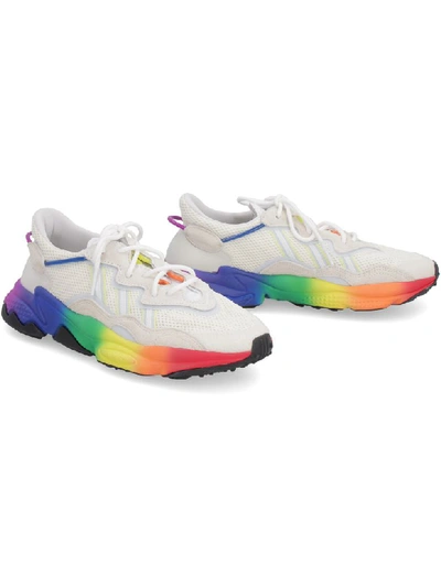 Shop Adidas Originals Ozweego Pride Low-top Sneakers In White