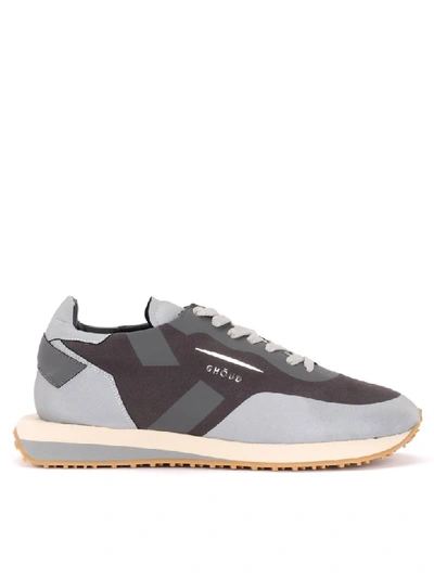 Shop Ghoud Star Sneaker Made Of Gray Technical Fabric In Grigio