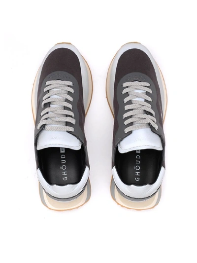 Shop Ghoud Star Sneaker Made Of Gray Technical Fabric In Grigio