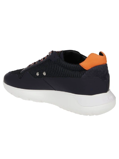 Shop Hogan Interactive3 Sneaker In F Grenz/blu Denim Scuro/blu