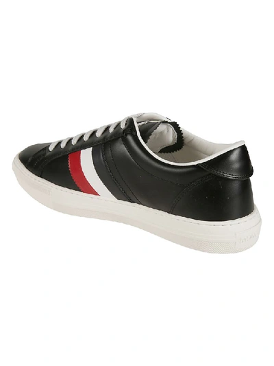Shop Moncler New Monaco Sneakers In Black