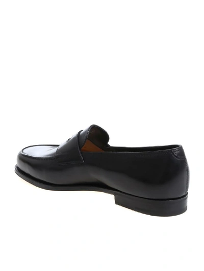 Shop John Lobb Loafer Lopez Black Calf