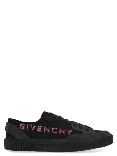 Shop Givenchy Tennis Light Shoes In Black