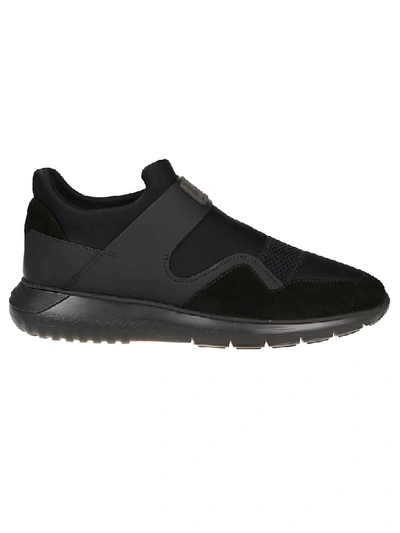 Shop Hogan H371 Interactive3 Slip-on Sneaker In Nero