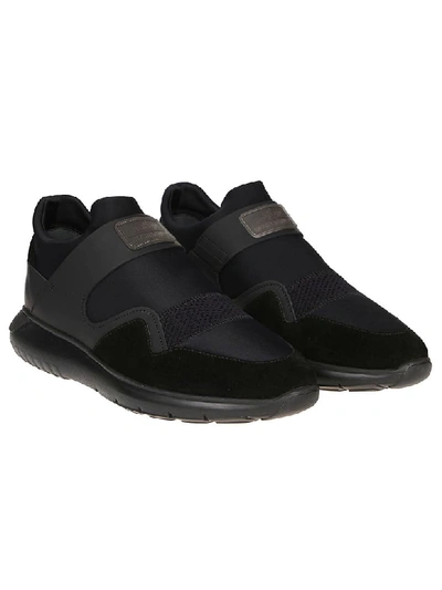 Shop Hogan H371 Interactive3 Slip-on Sneaker In Nero