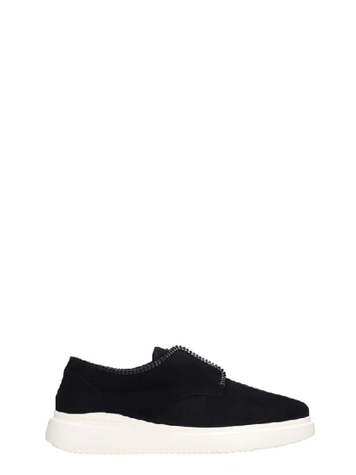 Shop Giuseppe Zanotti Basil Sneakers In Black Suede