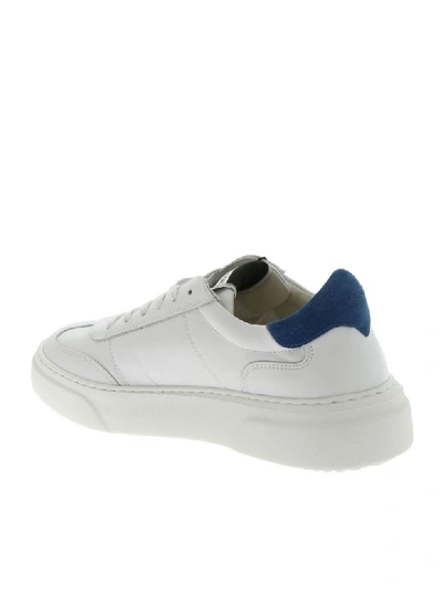 Shop Philippe Model Sneaker Leather In White